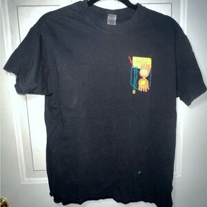 Gildan Heavy Cotton Luna Lovegood T-Shirt in Black